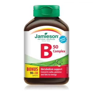 Jamieson B50 Complex 120ct Vegetarian Tablets
