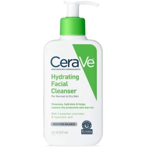 CeraVe Hydrating Facial Cleanser Wash 8oz
