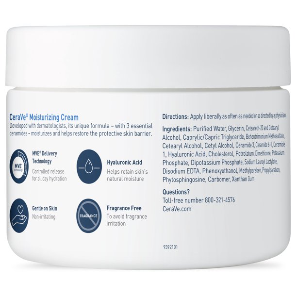 CeraVe Moisturizing Cream 12oz - Image 3