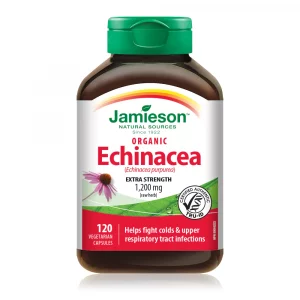 Jamieson High Potency Echinacea 1200mg Organic 120 Capsules