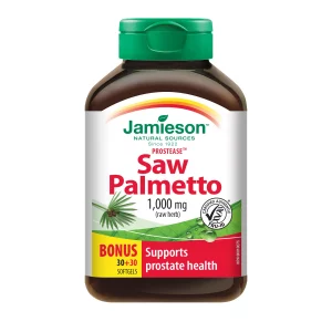 Jamieson Saw Palmetto 1000mg 60ct Softgels
