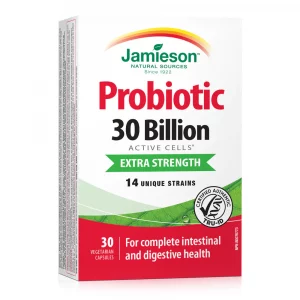 Jamieson Probiotics Extra Strength 30 Billion Veggie Capsules