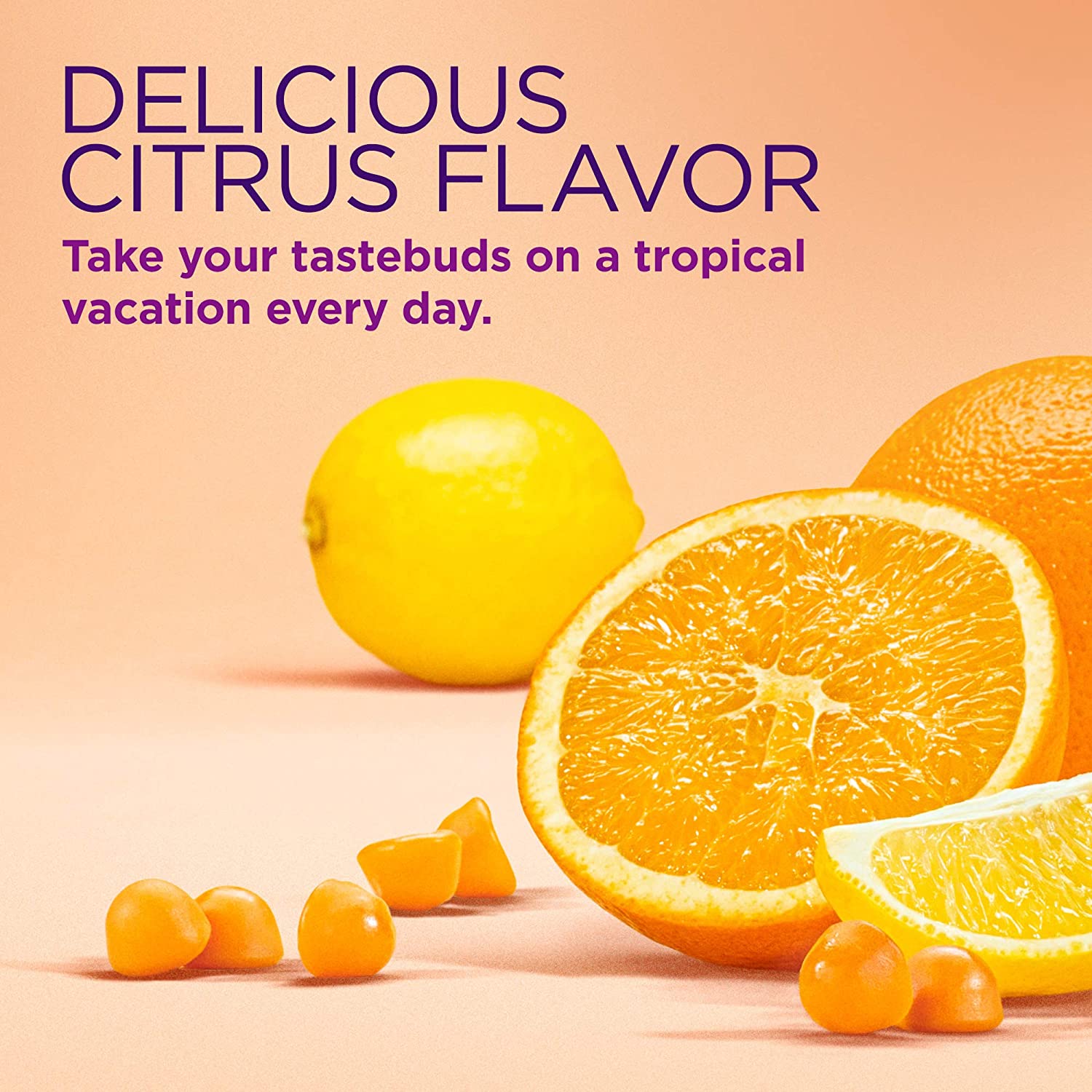 Nature's Bounty Hair Skin Nails Gummies with Collagen + Biotin, 80ct - Image 4