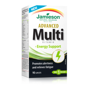 Jamieson Advanced Multi + Energy Support 90ct Caplets (Packaging may vary)