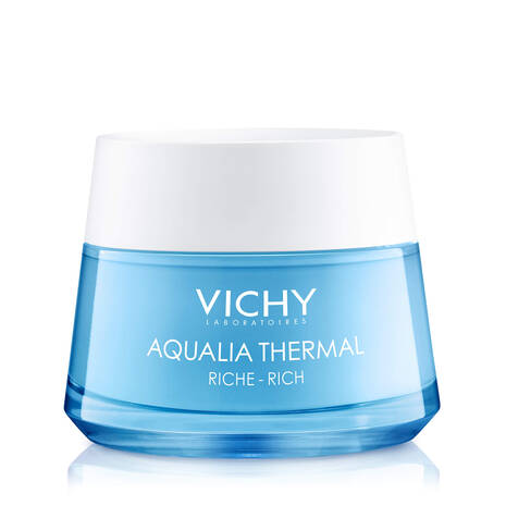 Vichy Aqualia Thermal Rich Face Cream Moisturizer for Dry and Extra-Dry Skin 50ml - Image 2