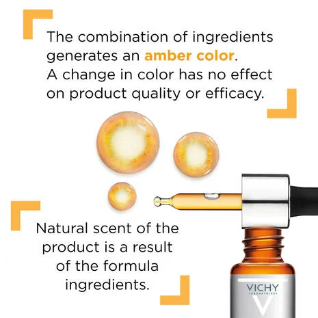 Vichy LiftActiv Vitamin C Serum and Brightening Skin Corrector, Anti Aging Serum for Face with 15% Pure Vitamin C 20ML - Image 3