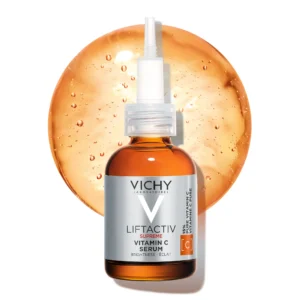 Vichy LiftActiv Vitamin C Serum and Brightening Skin Corrector, Anti Aging Serum for Face with 15% Pure Vitamin C 20ML