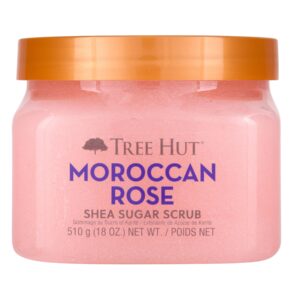 Tree Hut Moroccan Rose Shea Sugar Scrub 18oz-