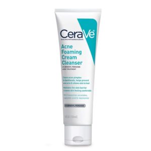 CeraVe Acne Foaming Cream Cleanser 4% 5oz