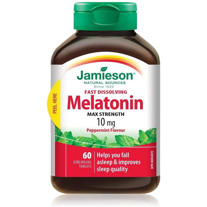 Jamieson Melatonin 10mg Fast Dissolve 60ct