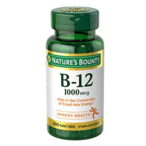 Nature's Bounty Super B-12 200ct Tablets