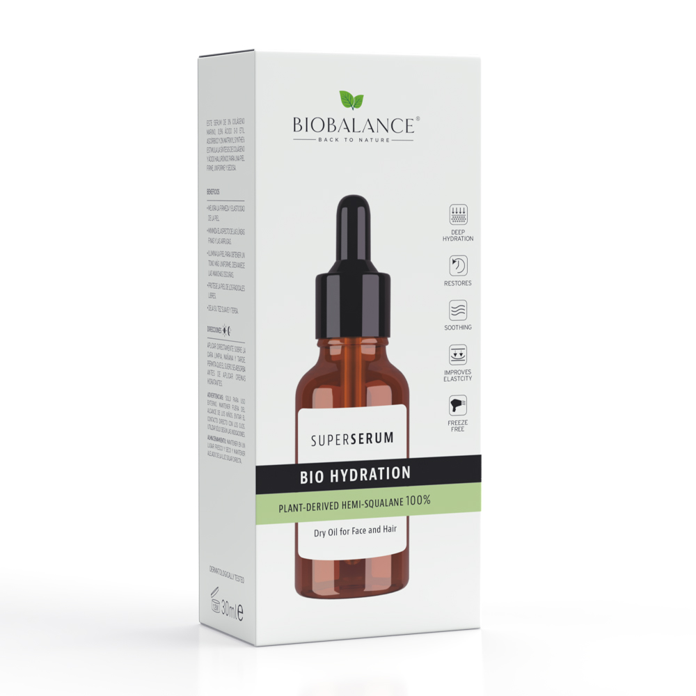 Bio Balance BIO HYDRATION PLANT-DERIVED HEMI-SQUALANE 100% SUPER SERUM 30ml - Image 3