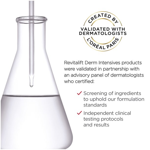 L'Oreal Paris Revitalift Derm Intensives Pure Vitamin-C Face Serum, 1 fl oz - Image 5