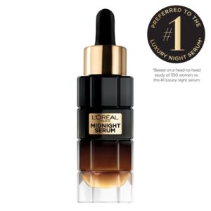 L'Oreal Paris Age Perfect Cell Renewal Midnight Anti-Aging Face Serum with Patented Antioxidant, Smooth Wrinkles, Firm, Revitalize 1oz