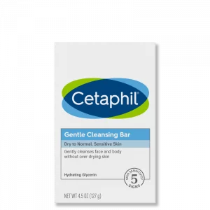 Cetaphil Gentle Cleansing Bar 4.5oz (packaging may vary)