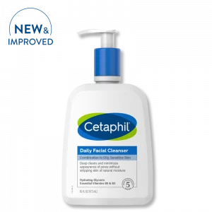 Cetaphil Daily Facial Cleanser 8oz, (Packaging may vary)