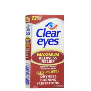 Alternative view of Clear Eyes Maximum Redness Relief Eye Drops 0.5oz