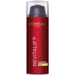 L'Oreal Paris Skincare RevitaliftTriple Power Broad Spectrum SPF 30 Sunscreen, Face Moisturizer with Pro-Retinol, Vitamin C, and Hyaluronic Acid to Reduce Wrinkles, Firm and Brighten Skin, 1.7 Oz.
