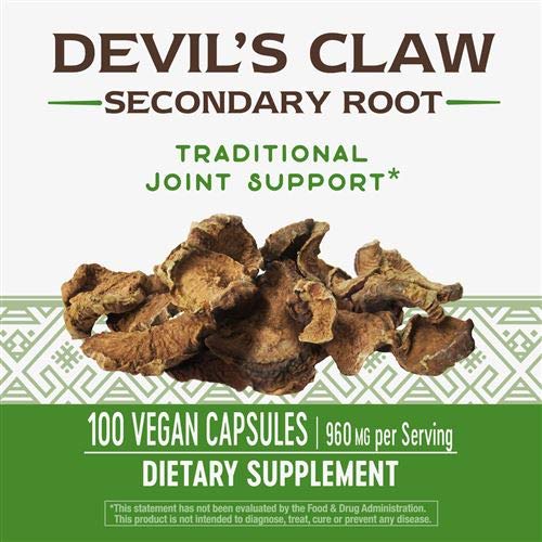 Nature's Way Devil Claw 100 Vegan Capsules - Image 3