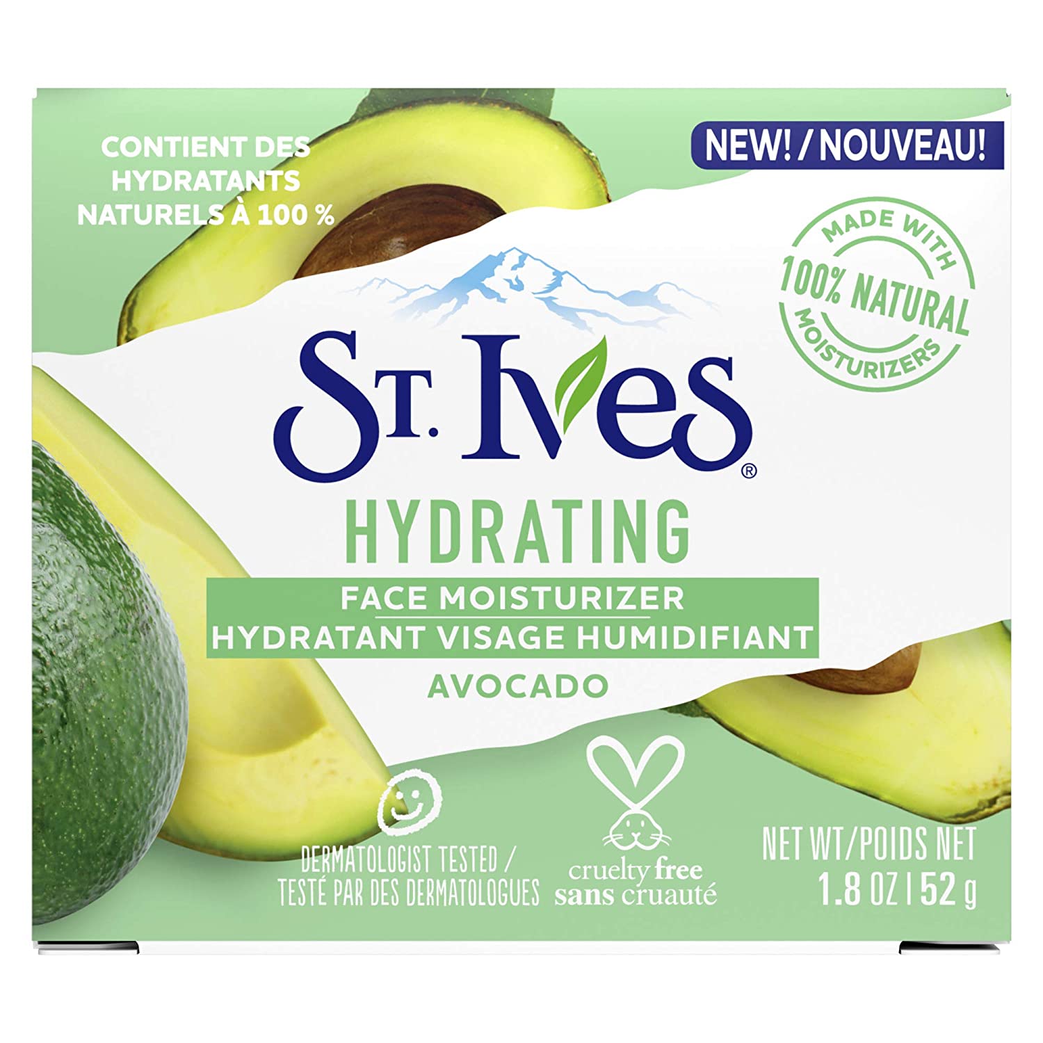 St. Ives Avocado Hydrating Face Moisturizer - 1.8 oz - Image 3