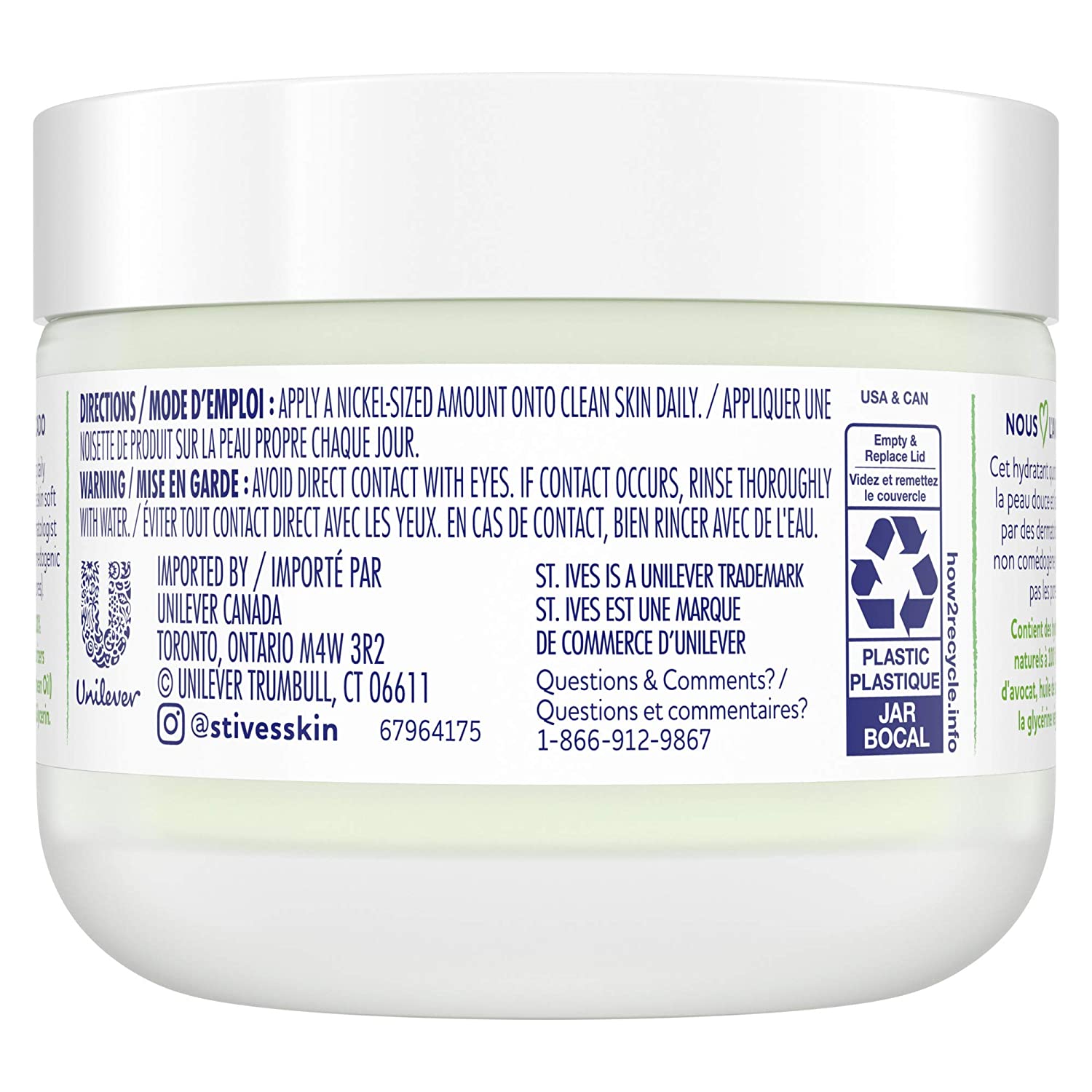 St. Ives Avocado Hydrating Face Moisturizer - 1.8 oz - Image 6