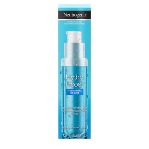 Neutrogena Hydro Boost Hydrating Hyaluronic Acid Serum, Oil-Free and Non-Comedogenic Formula for Glowing Complexion, 1 fl. oz