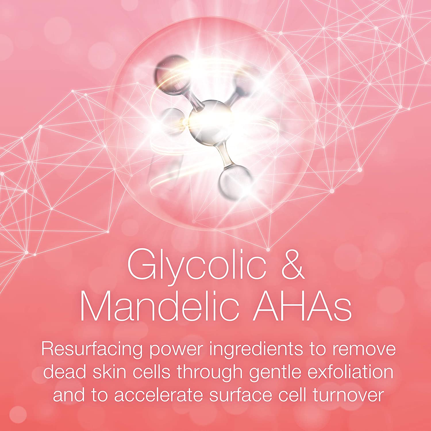 Neutrogena Bright Boost Resurfacing Facial Exfoliator with Glycolic and Mandelic AHAs Gentle Skin Resurfacing Face Cleanser for Bright Smooth Skin, Micro Polish, 2.6 Fl Oz - Image 4