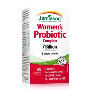 Jamieson Probiotic Complex Women 7 Billion  45 Veggie Caps