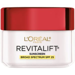 L'Oreal Paris Revitalift Anti-Wrinkle + Firming Day Moisturizer SPF 25, 1.7 oz (Packaging may vary)