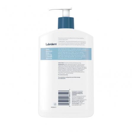 Lubriderm Daily Moisture Lotion Shea + Calming Lavender Jasmine, 16oz - Image 4