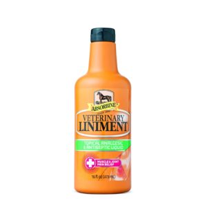 Absorbine Veterinary Liniment Liquid, Topical Relief for Muscle, Joint & Arthritis Pain, 16oz Bottle