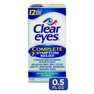 Alternative view of Clear Eyes Complete 7-Symptom Relief Eye Drops, 0.5 Oz.