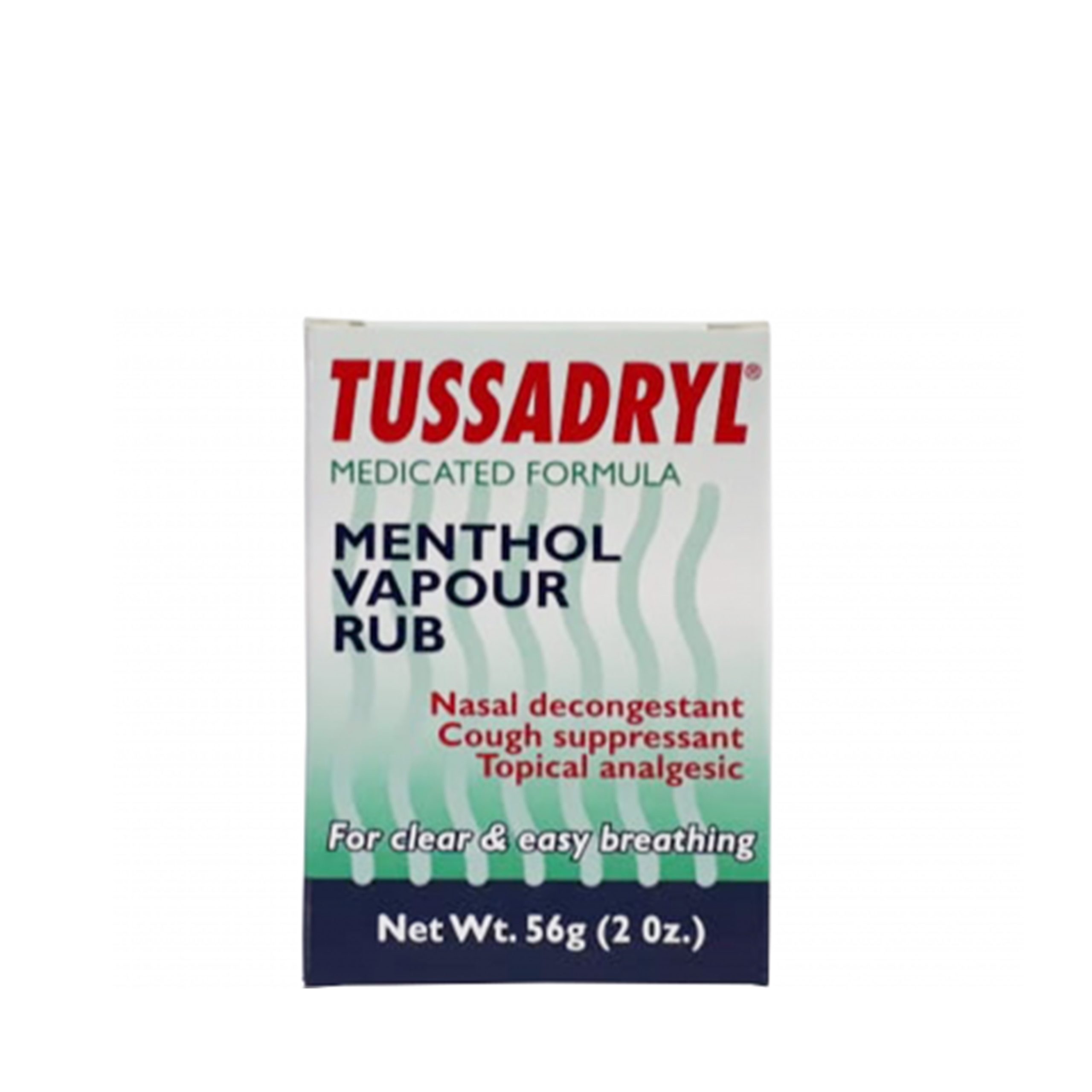 Tussadryl Menthol Vapour Rub, 2oz