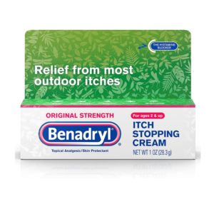 Benadryl - Itch Relief - 2% / 0.1% Original Strength Cream - 1 Each - 1 oz. Tube