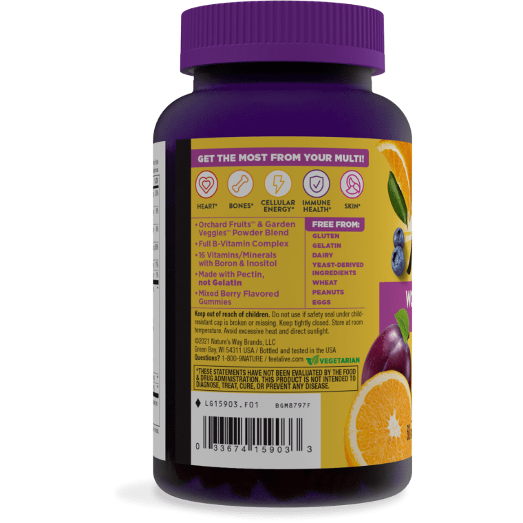 Alive Women’s Gummy Multivitamin 60ct - Image 4