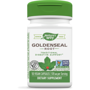 Nature's Way Goldenseal Root 50 Vegan Capsules