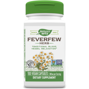 Nature's Way Feverfew 100 Vegan Capsules