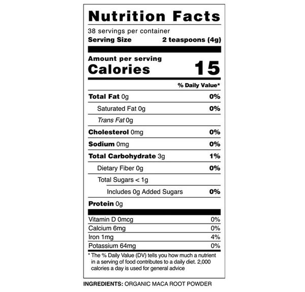 BareOrganics Organic Maca Root Powder 8oz (Packaging may vary) - Image 5