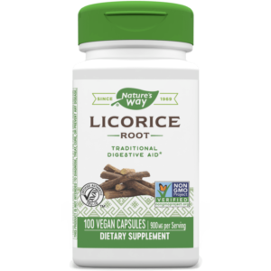 Nature's Way Licorice Root 100 Vegan Capsules