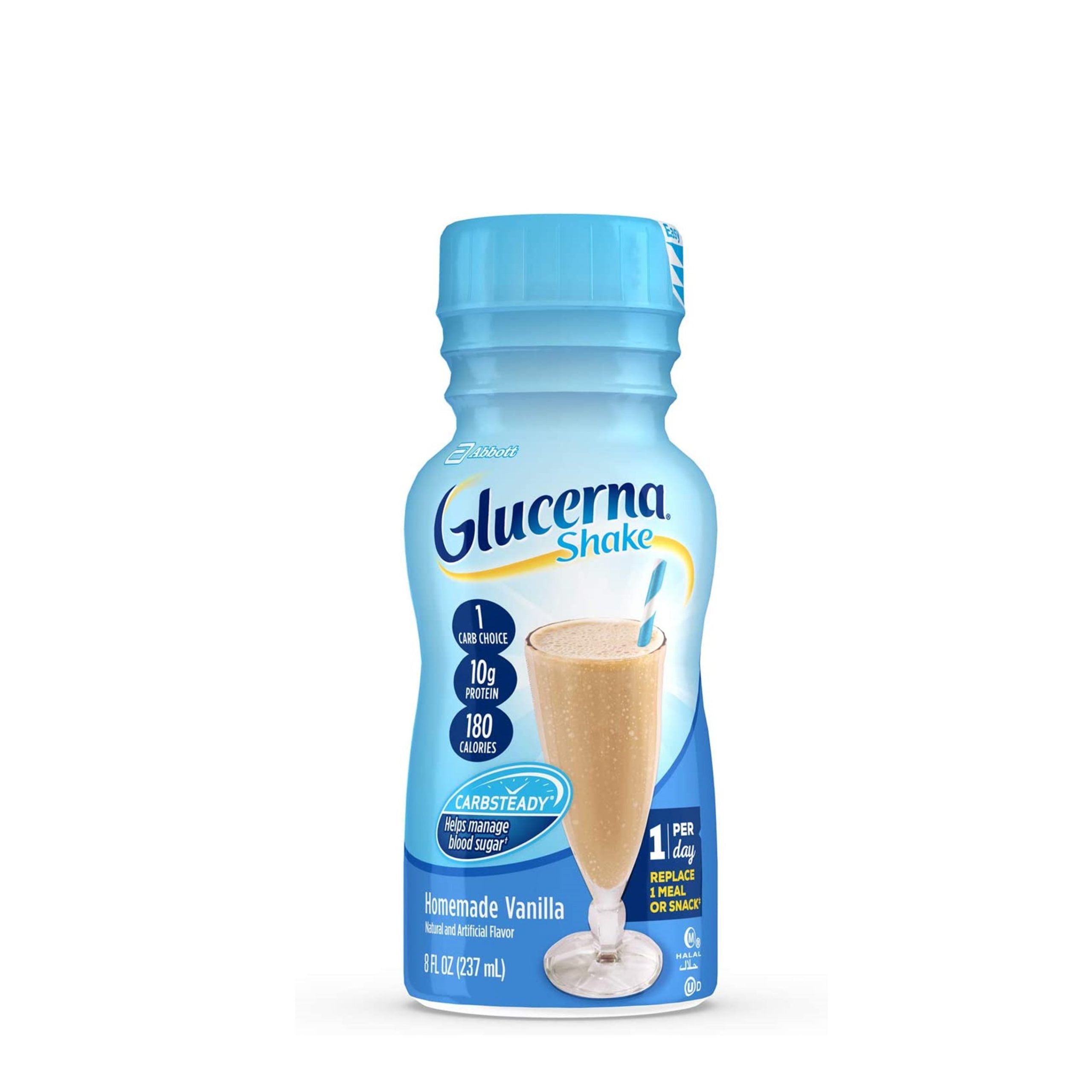 Glucerna Shake Vanilla, 8oz