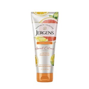 Jergens Sweet Citrus Body Butter Body and Hand Lotion, Moisturizer, 7 Ounce