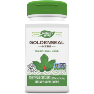 Nature's Way Goldenseal Herb 100 Vegan Capsules