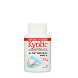 Kyolic Aged Garlic Extract Blood Pressure Health Formula 109 - 80 Capsules2