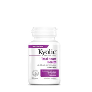 Kyolic Aged Garlic Extract Formula 108 Total Heart Health, 100 Capsules (Packaging may vary)