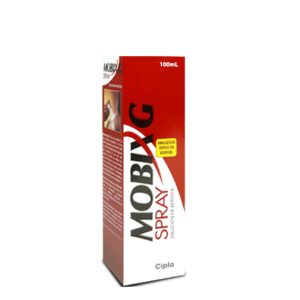 Mobix G Spray is used for Pain in arthritic joints, Muscle spasm