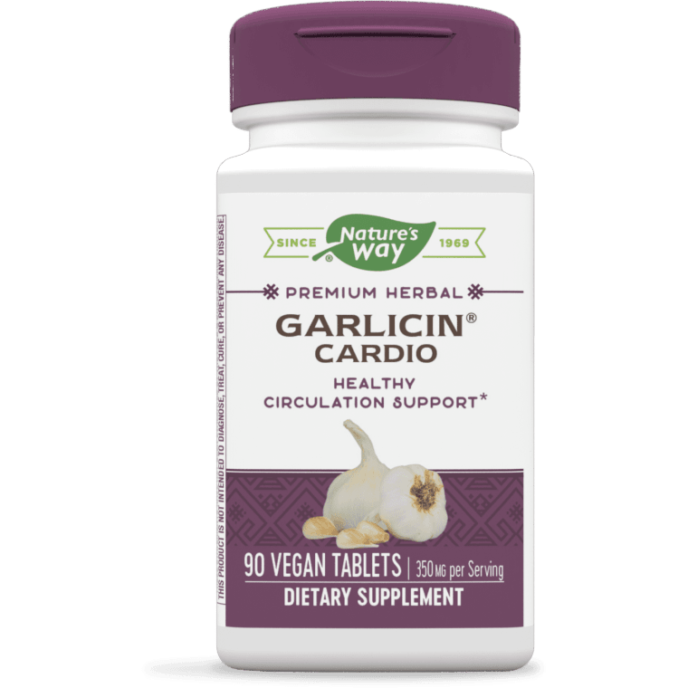 Nature's Way Garlicin Cardio 60 Vegan Capsules