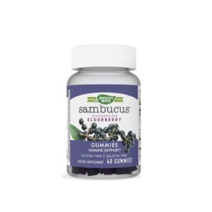 Nature's Way Elderberry Sambucus Adult Gummies 40ct (Packaging May Vary)