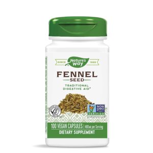Nature's Way Fennel 100 Vegan Capsules