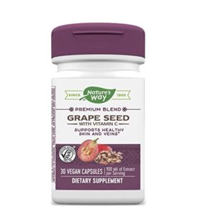 Nature's Way Grape Seed 30 Vegan Capsules