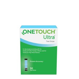 One Touch Ultra Test Strips, 50 count